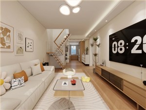 水西园82㎡原木风格两居室原创案例