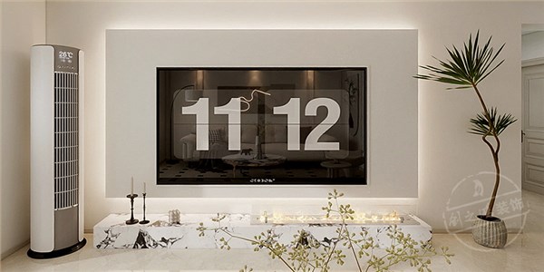 郡城家园138㎡简欧风格三居室原创案例