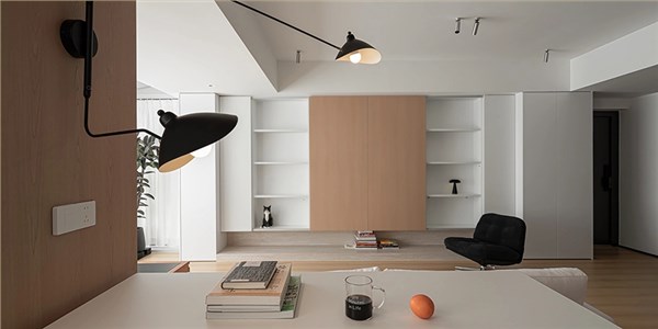 绿城·晓月晴川132㎡原木风格三居室装修案例