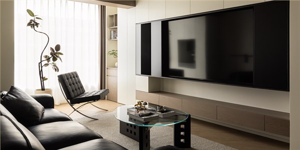 中车·中环学府110㎡简约风格三居室装修案例