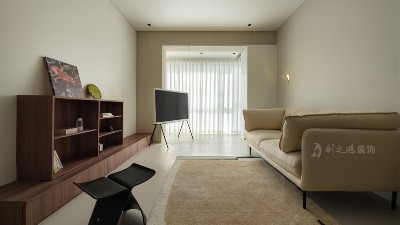 时代之城·朗溪96㎡极简风格两居室
