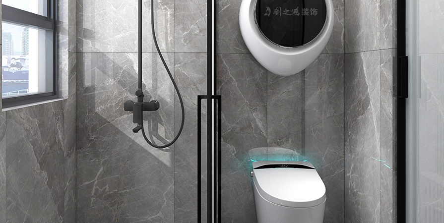 鲲栖府125㎡新中式风格三居室装修案例
