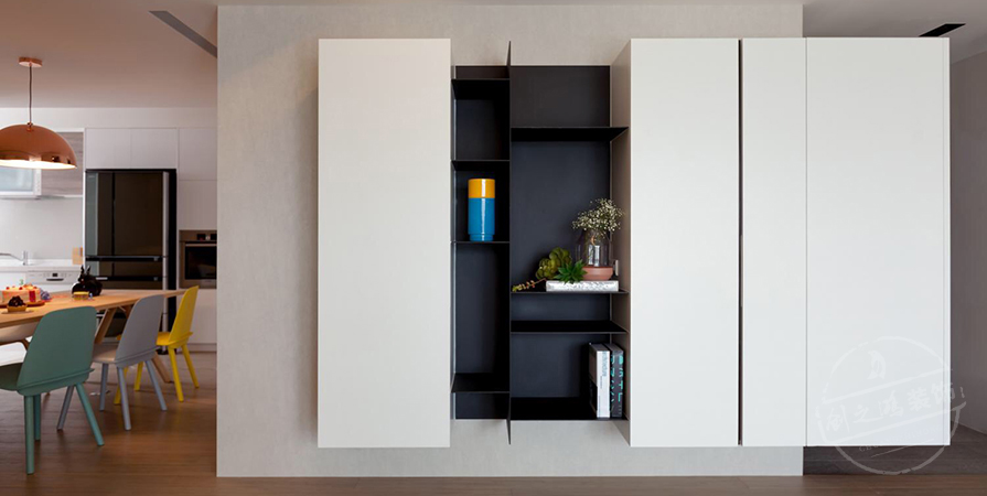 天康园131㎡混搭风格三居室装修案例