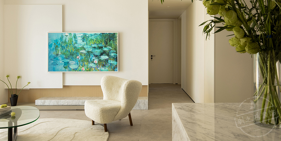 天越园95㎡奶油风格两居室装修案例