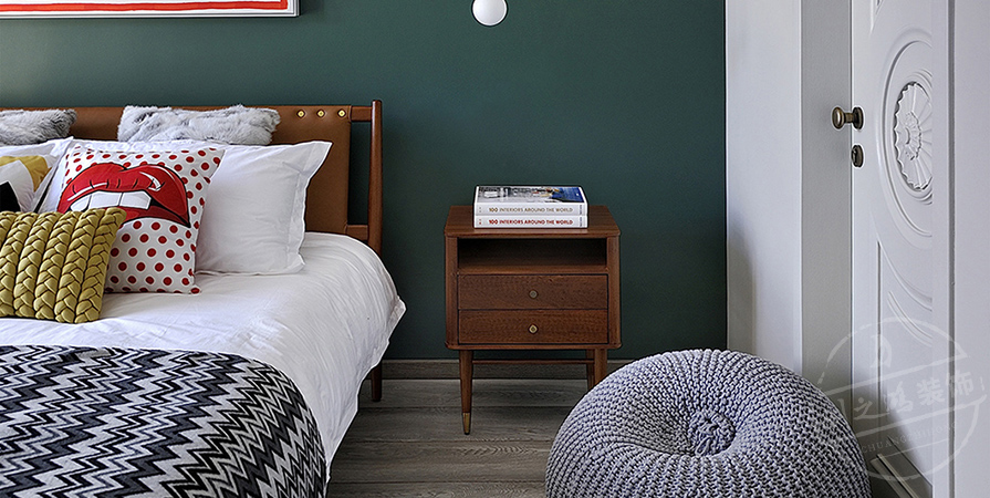 中交春风景里97㎡法式风格三居室装修案例