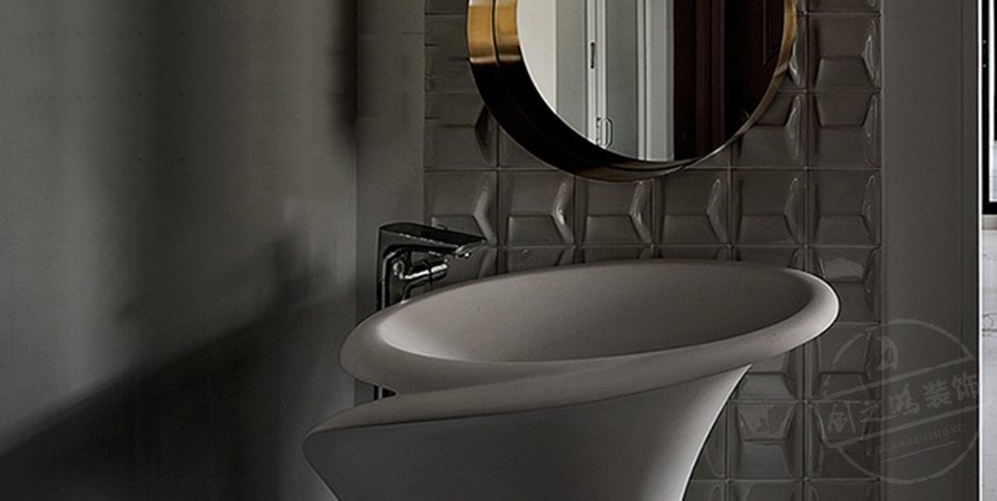 中交春风景里97㎡法式风格三居室装修案例