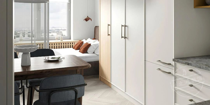 三潭东里35㎡混搭风格老房改造装修案例