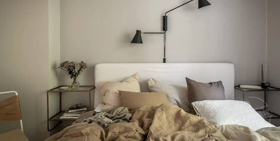 河怡花园57㎡北欧风格小户型装修案例