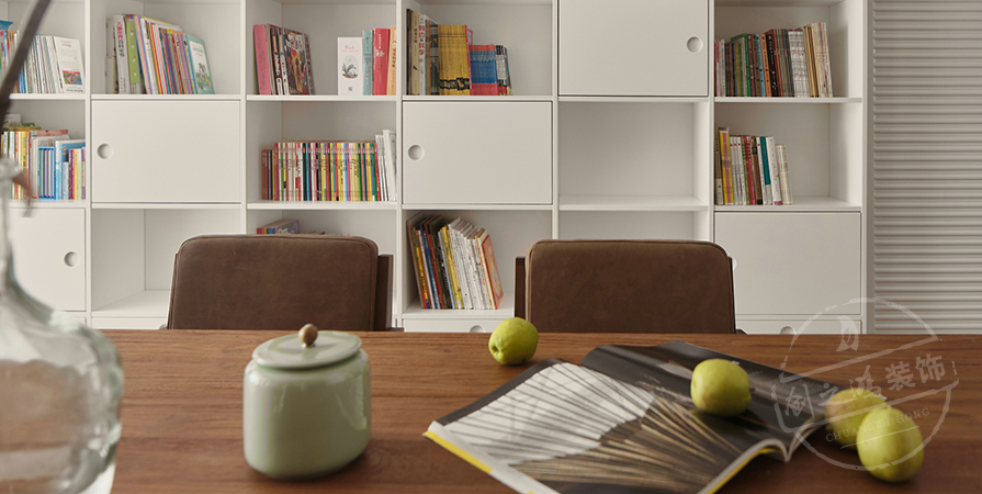 成发馨苑92㎡原木风格复式装修案例