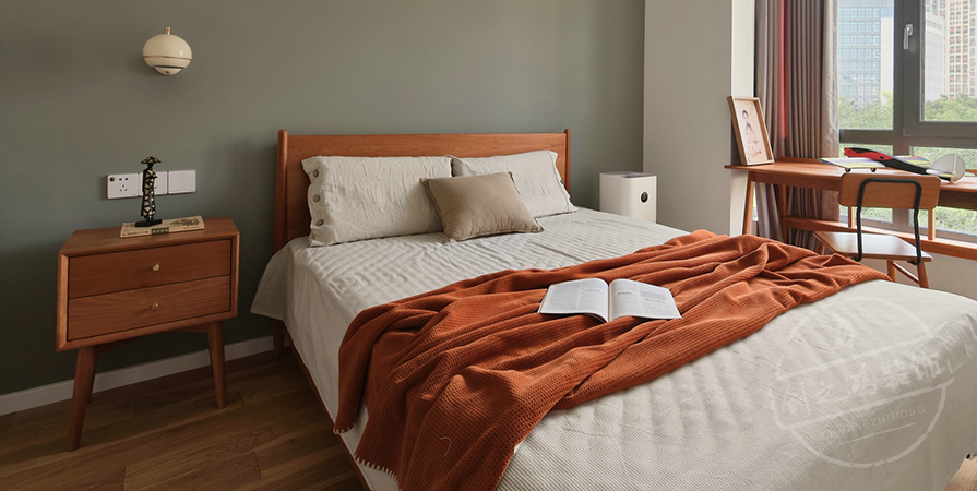 成发馨苑92㎡原木风格复式装修案例