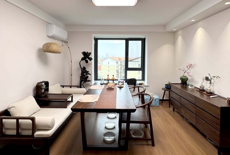 彩丽园79㎡中古风格两居室原创案例