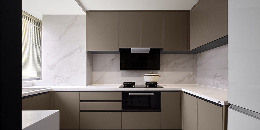 桂语映月100㎡现代简约三居室装修案例