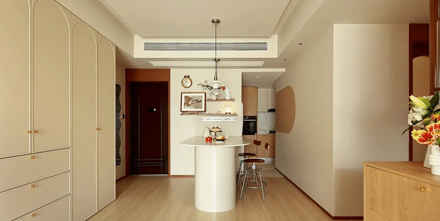 桂语映月85㎡法式风格两居室装修案例