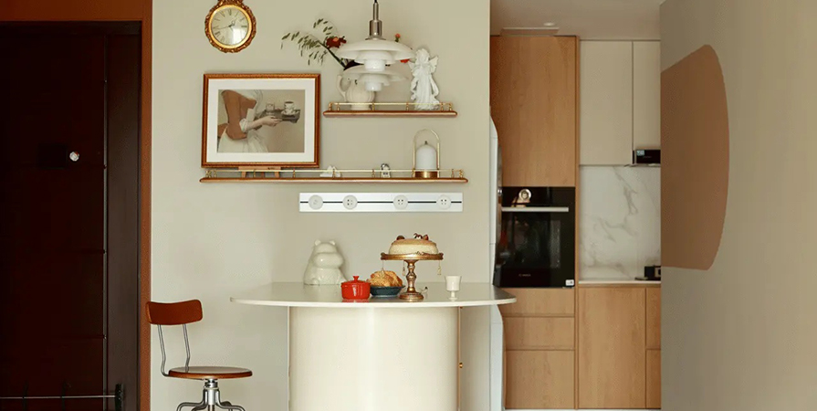 桂语映月85㎡法式风格两居室装修案例