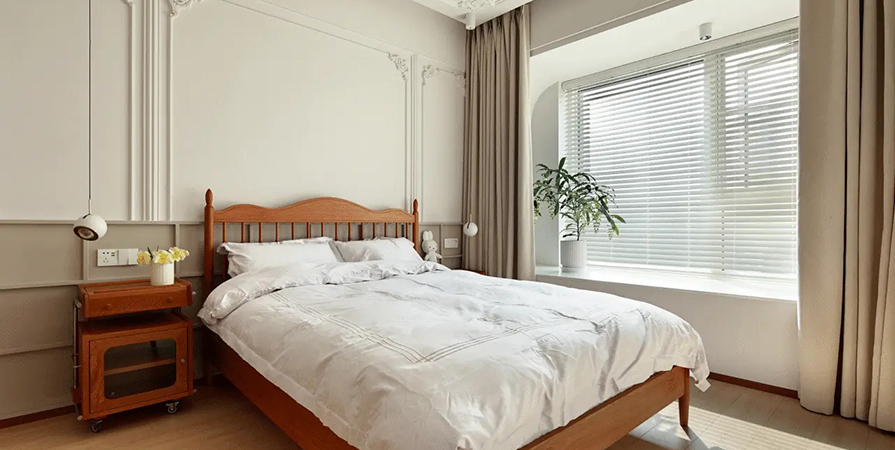 桂语映月85㎡法式风格两居室装修案例