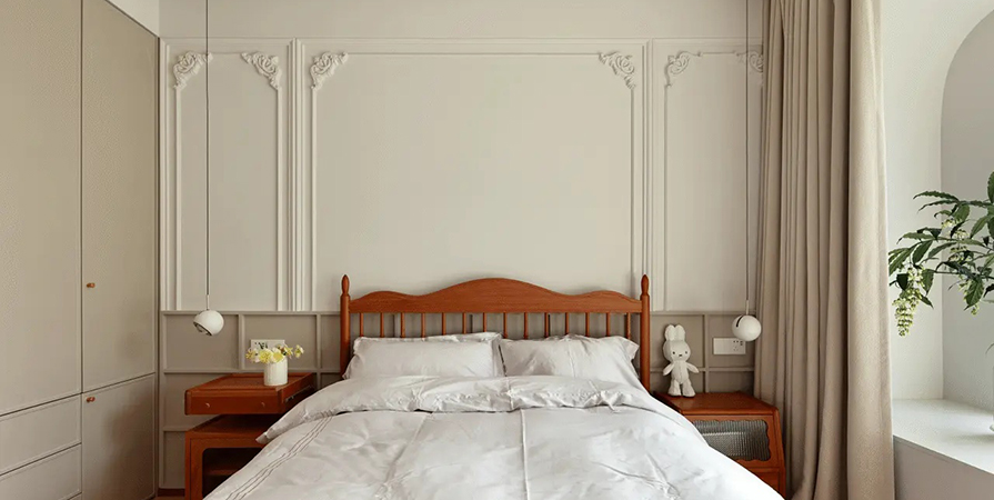 桂语映月85㎡法式风格两居室装修案例