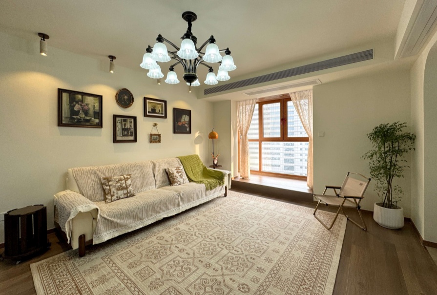 汇通大厦121㎡简美风格两居室原创案例