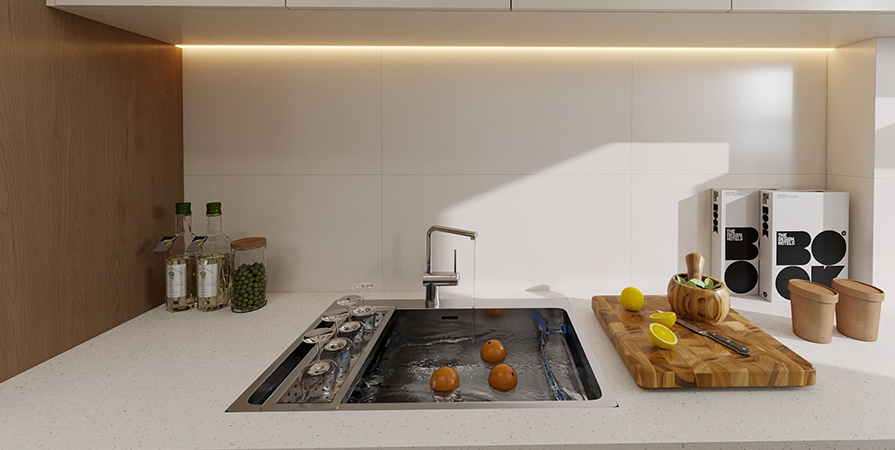 恋日风景100㎡中古风格两居室原创案例