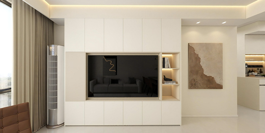 保利诺丁山130㎡简约风格loft原创案例