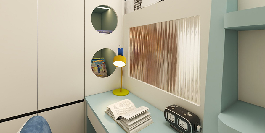 保利诺丁山130㎡简约风格loft原创案例