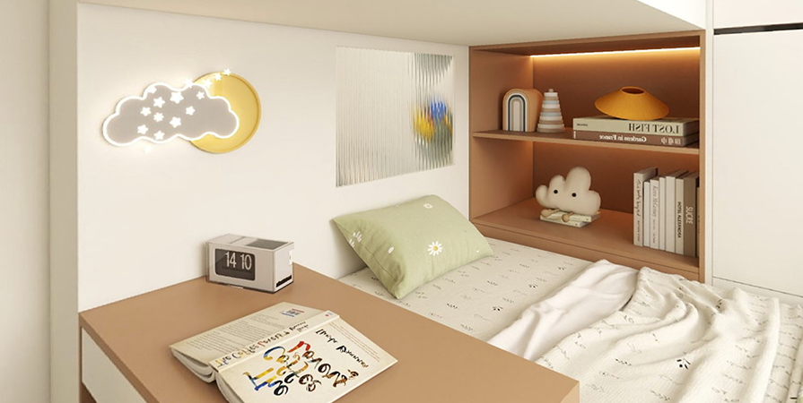 保利诺丁山130㎡简约风格loft原创案例