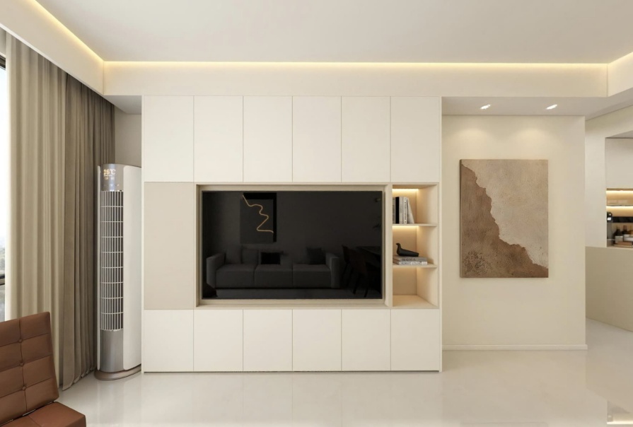 保利诺丁山130㎡简约风格loft原创案例