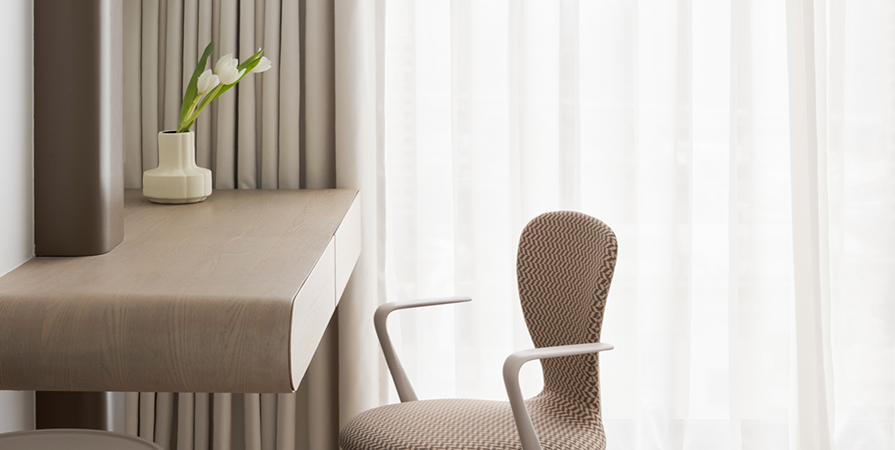 金地时光印110㎡简约风格三居室装修案例