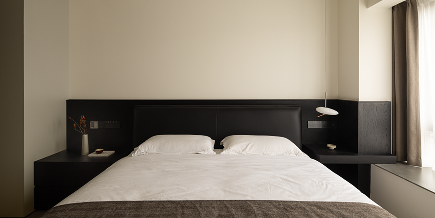 中车·中环学府110㎡简约风格三居室装修案例